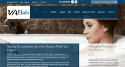 Desktop Screenshot of izzibath.com